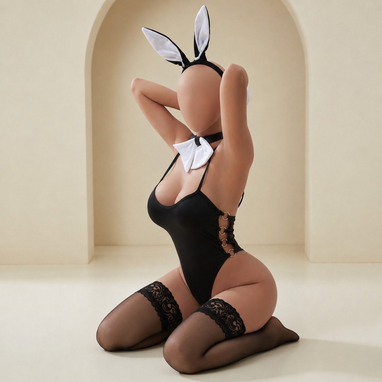 Noir Bunny Costume Bangladesh — Soirène Fantasy Collection